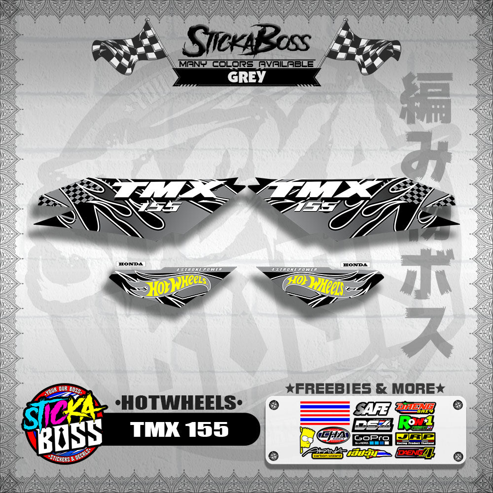 TMX 155 DECALS ( HOTWHEELS )【WITH FREEBIES】