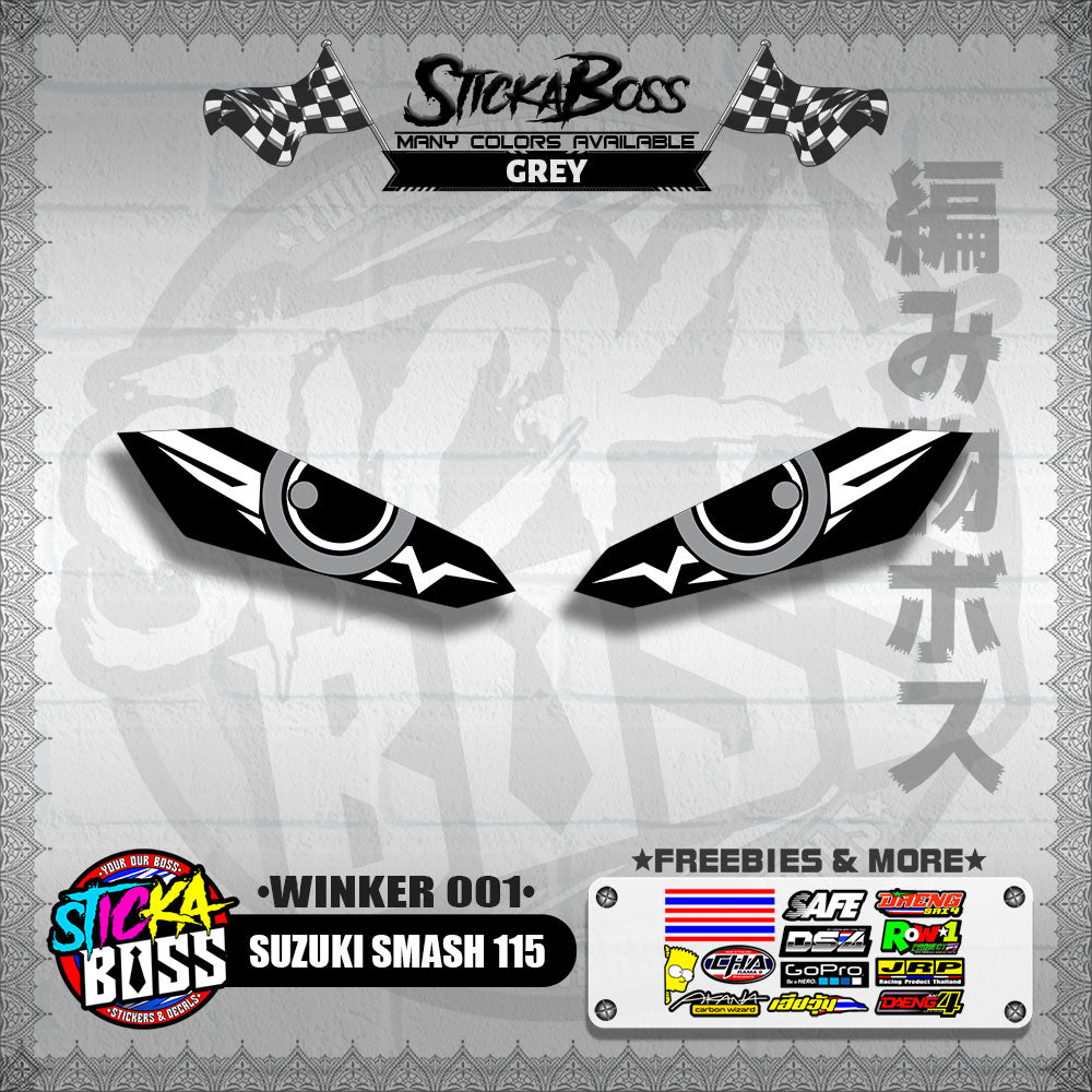 SMASH 115 (WINKER 001) TRANSPARENT【WITH FREEBIES】