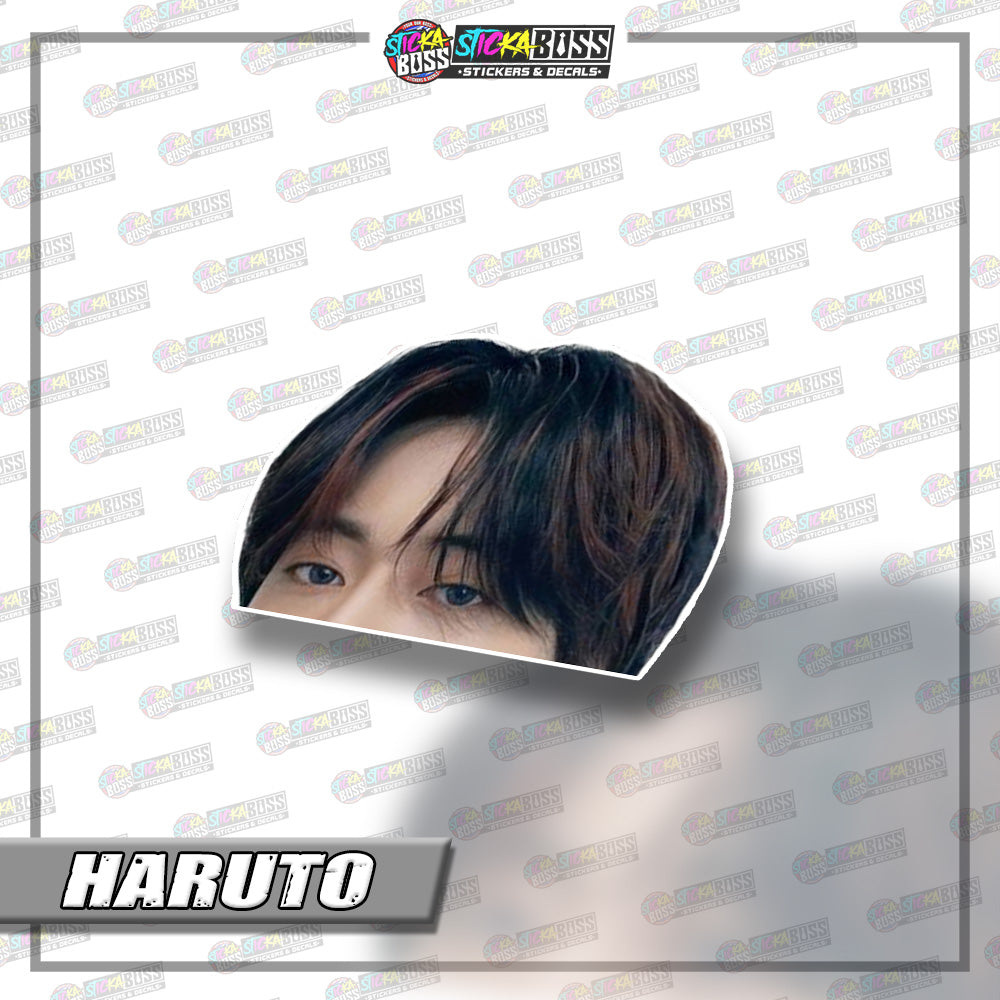 TREASURE |PEEKER STICKER【VINYL PRINTED】( LAMINATED / WATERPROOF )