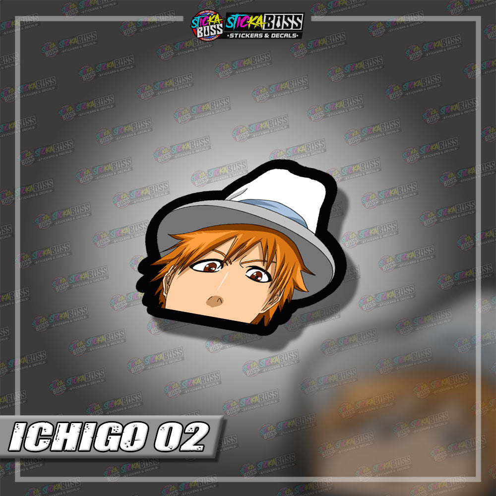 BLEACH | ANIME PEEKER STICKER【VINYL PRINTED】( LAMINATED / WATERPROOF )