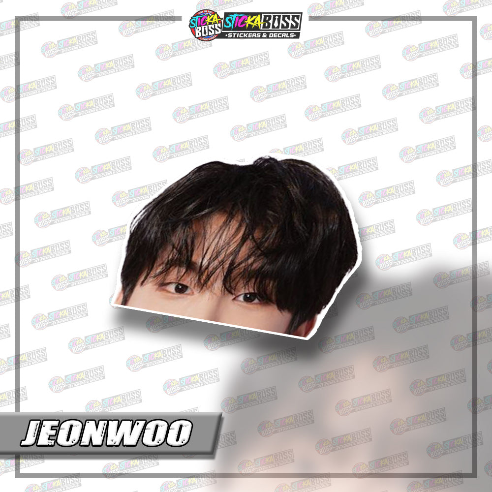 TREASURE |PEEKER STICKER【VINYL PRINTED】( LAMINATED / WATERPROOF )