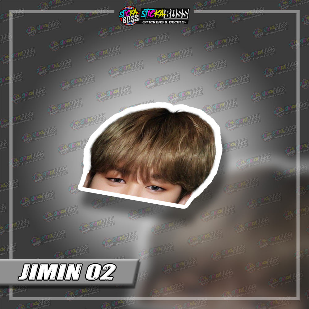 BTS |PEEKER STICKER【VINYL PRINTED】( LAMINATED / WATERPROOF )
