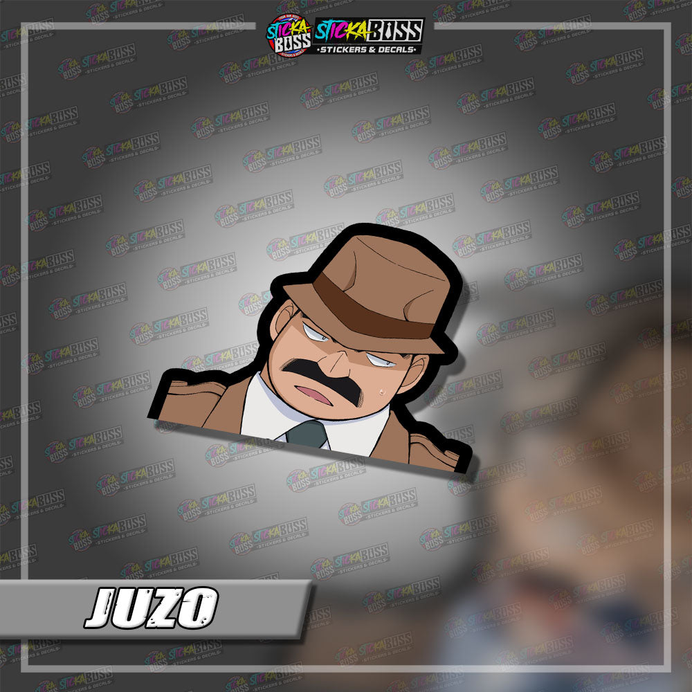 DETECTIVE CONAN | ANIME PEEKER STICKER【VINYL PRINTED】( LAMINATED / WATERPROOF )