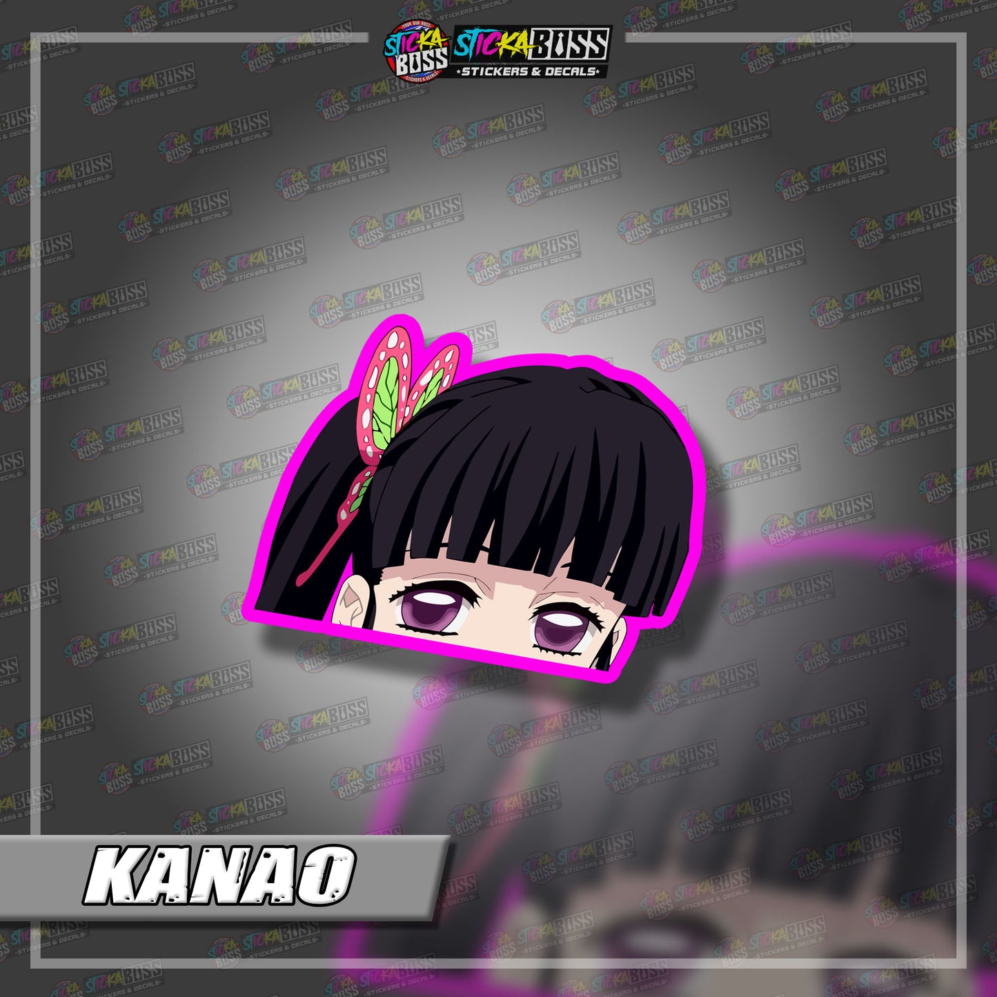 DEMON SLAYER PART 2 | ANIME PEEKER STICKER【VINYL PRINTED】( LAMINATED / WATERPROOF )