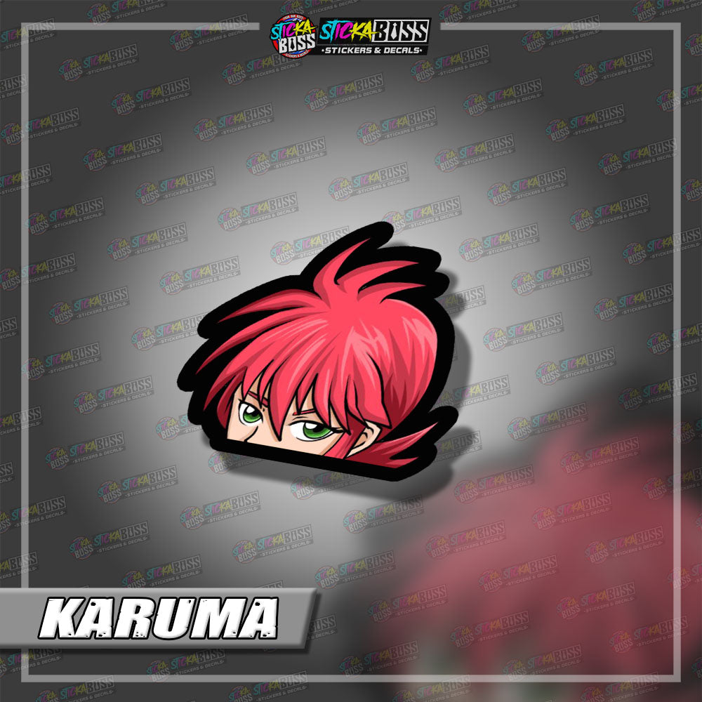 YU YU HAKUSHO | ANIME PEEKER STICKER【VINYL PRINTED】( LAMINATED / WATERPROOF )