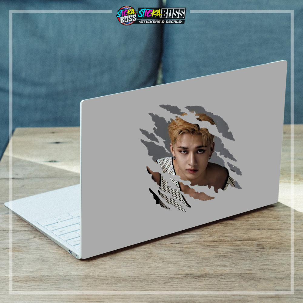 STRAYKIDS | ANIME SCRATCH STICKER【VINYL PRINTED】( LAMINATED / WATERPROOF )【Stickaboss】