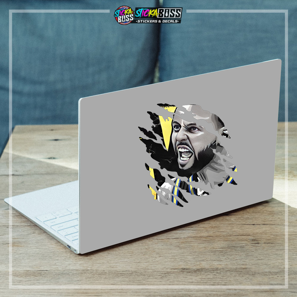 NBA PLAYERS | ANIME SCRATCH STICKER【VINYL PRINTED】( LAMINATED / WATERPROOF )【Stickaboss】