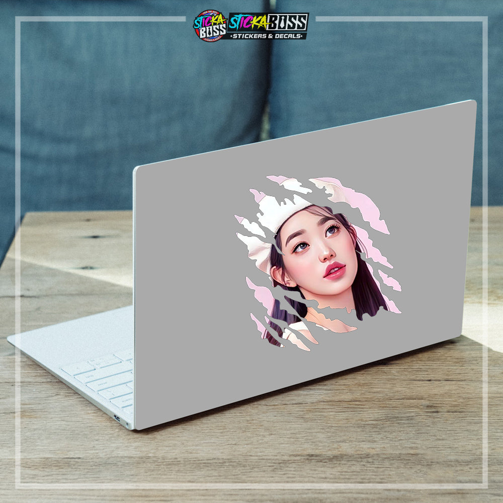 TWICE PART 2 | ANIME SCRATCH STICKER【VINYL PRINTED】( LAMINATED / WATERPROOF )【Stickaboss】