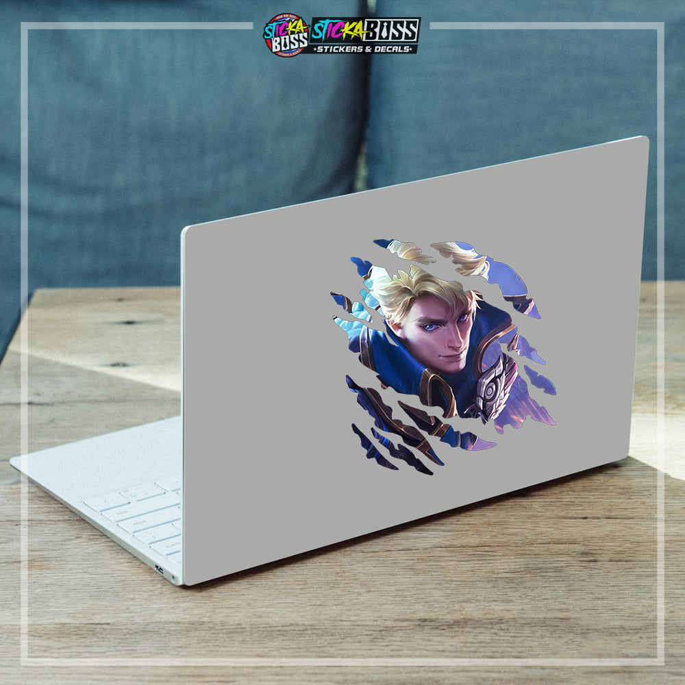 ML | ANIME SCRATCH STICKER【VINYL PRINTED】( LAMINATED / WATERPROOF )【Stickaboss】