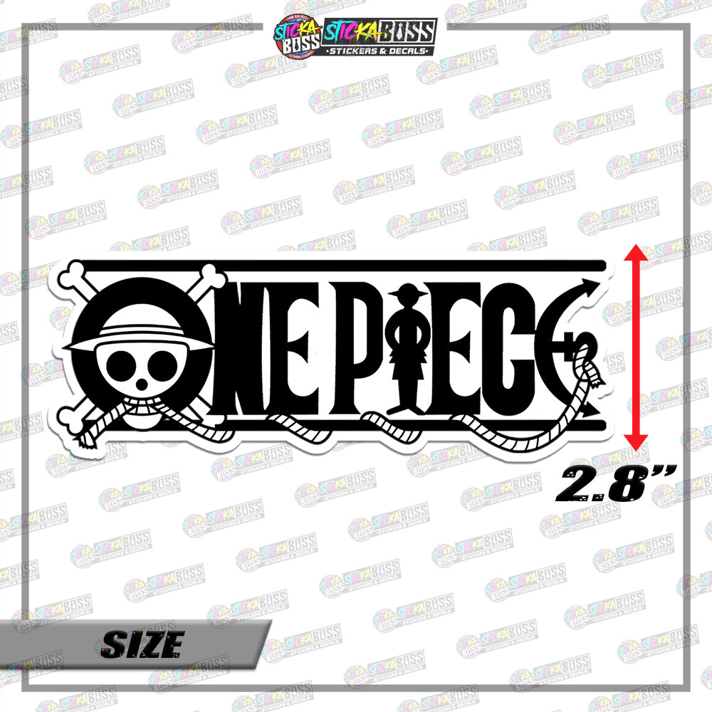 ONE PIECE P2 | VINYL STICKER【VINYL PRINTED】( LAMINATED / WATERPROOF ) (Copy)