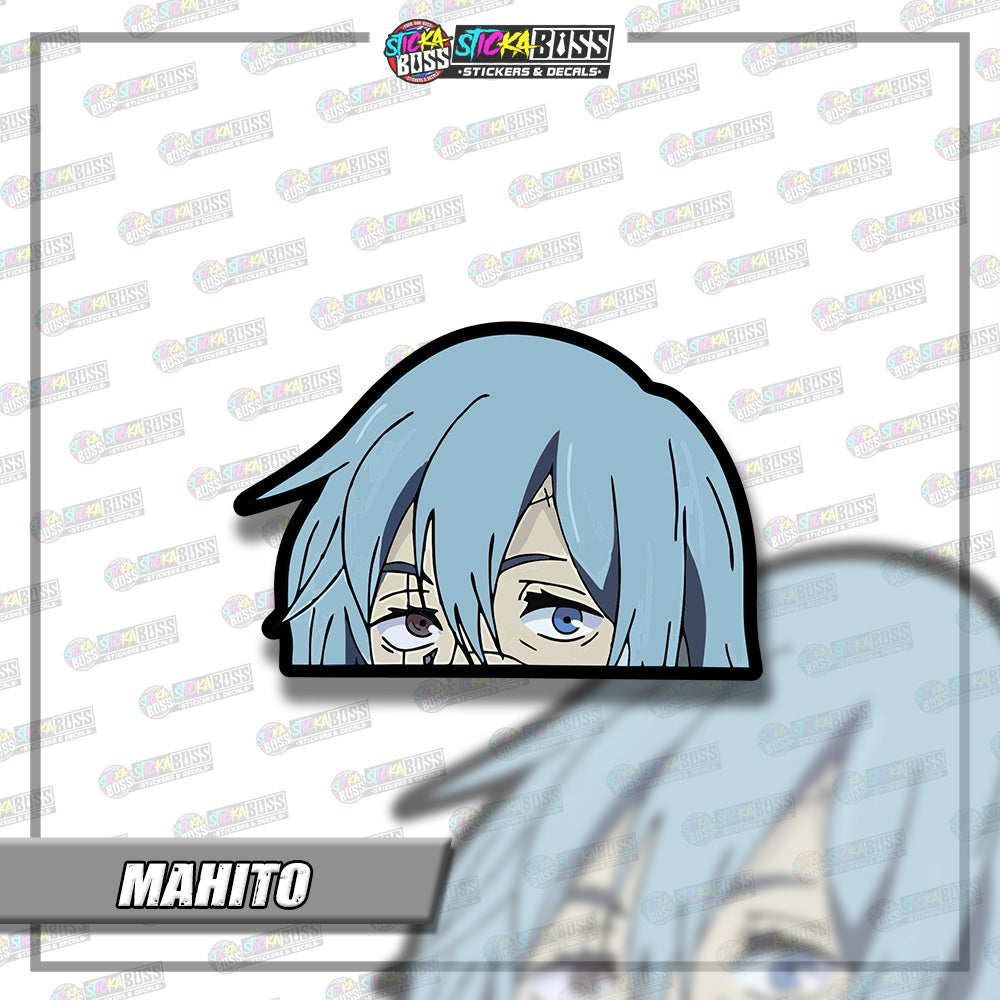 JUJUTSU KAISEN | ANIME PEEKER STICKER【VINYL PRINTED】( LAMINATED / WATERPROOF )