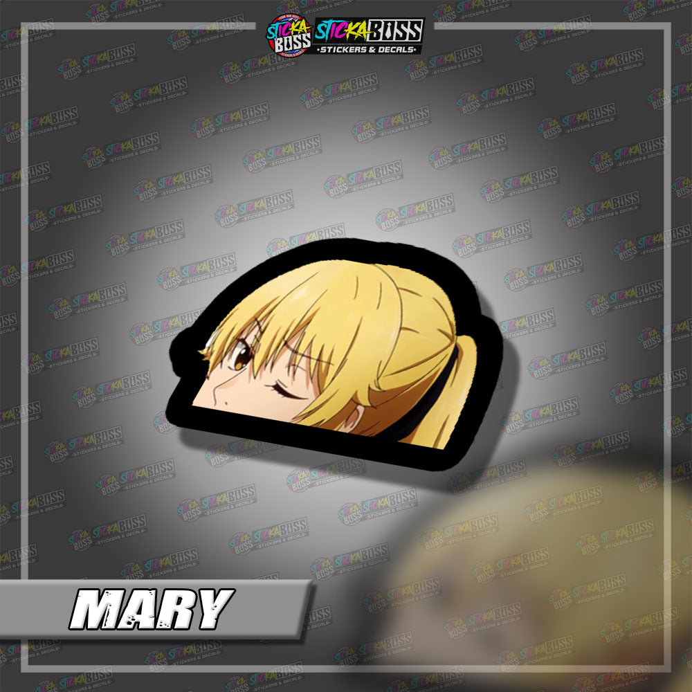 KAKEGURUI | ANIME PEEKER STICKER【VINYL PRINTED】( LAMINATED / WATERPROOF )