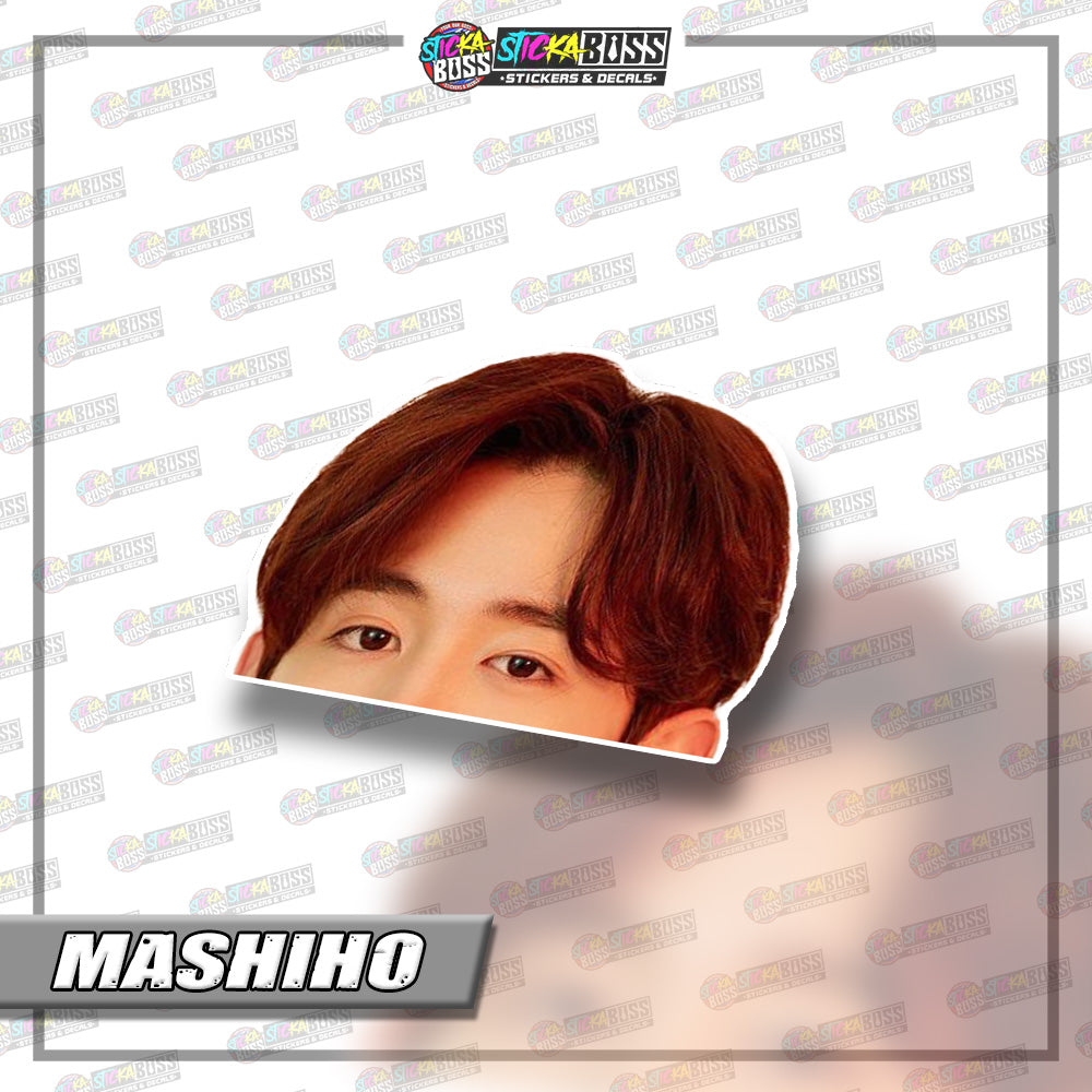 TREASURE |PEEKER STICKER【VINYL PRINTED】( LAMINATED / WATERPROOF )