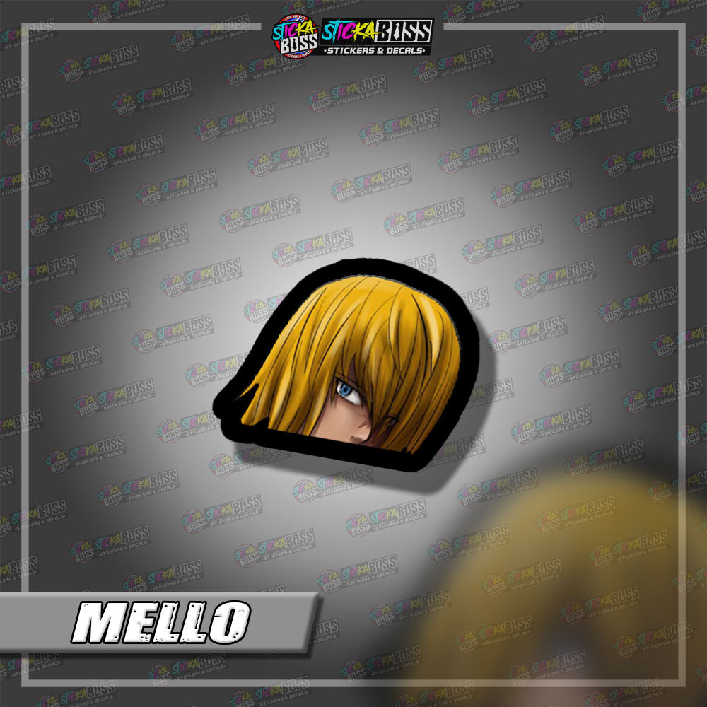 DEATH NOTE | ANIME PEEKER STICKER【VINYL PRINTED】( LAMINATED / WATERPROOF )