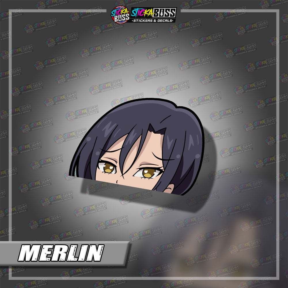 SEVEN DEADLY SINS | ANIME PEEKER STICKER【VINYL PRINTED】( LAMINATED / WATERPROOF )