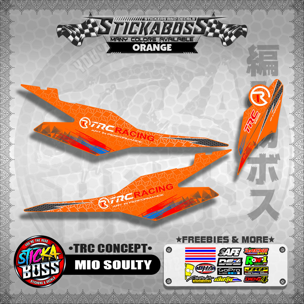 MIO SOULTY STICKER DECALS ( TRC CONCEPT ) 【WITH FREEBIES】