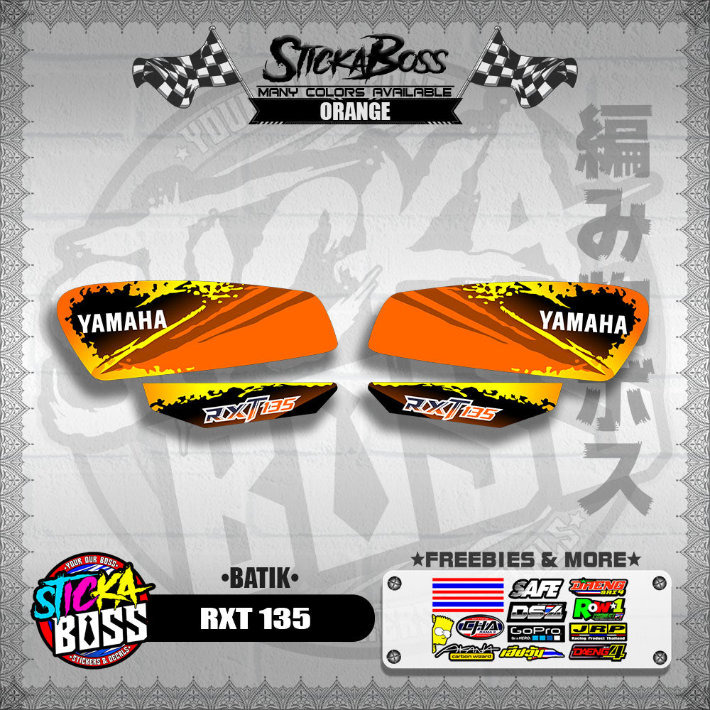 RXT 135 DECALS ( BATIK )【WITH FREEBIES】