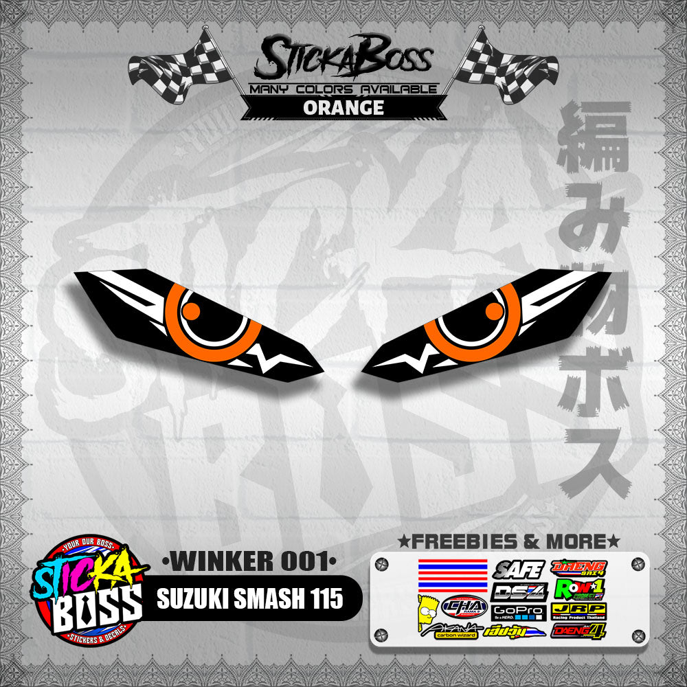 SMASH 115 (WINKER 001) TRANSPARENT【WITH FREEBIES】