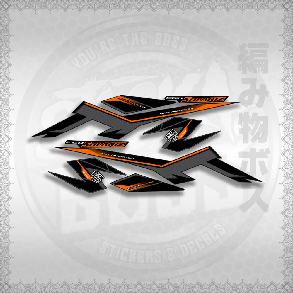 MIO I 125 M3 CYBER EGO SOLARIZ STICKER DECALS By STICKABOSS (SOFIE LAMINATED WATERPROOF)