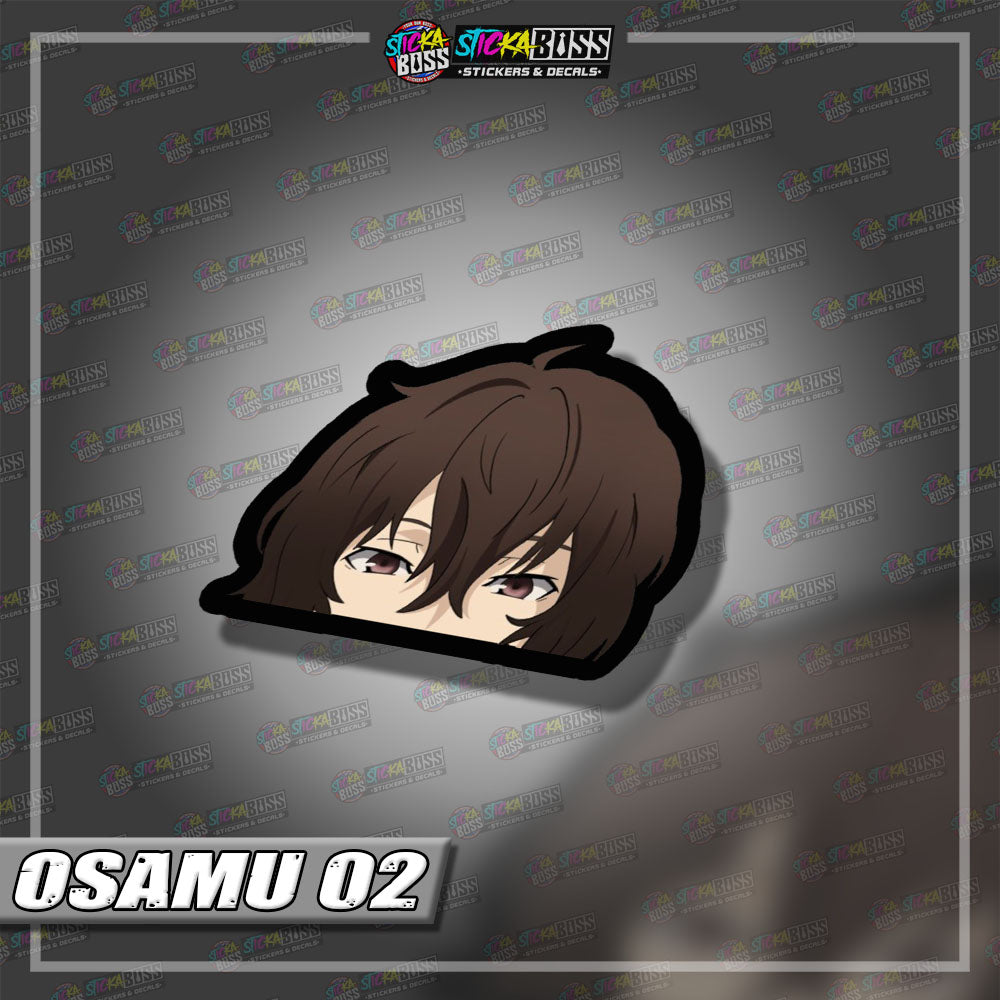 BUNGO STRAY DOGS | ANIME PEEKER STICKER【VINYL PRINTED】( LAMINATED / WATERPROOF )