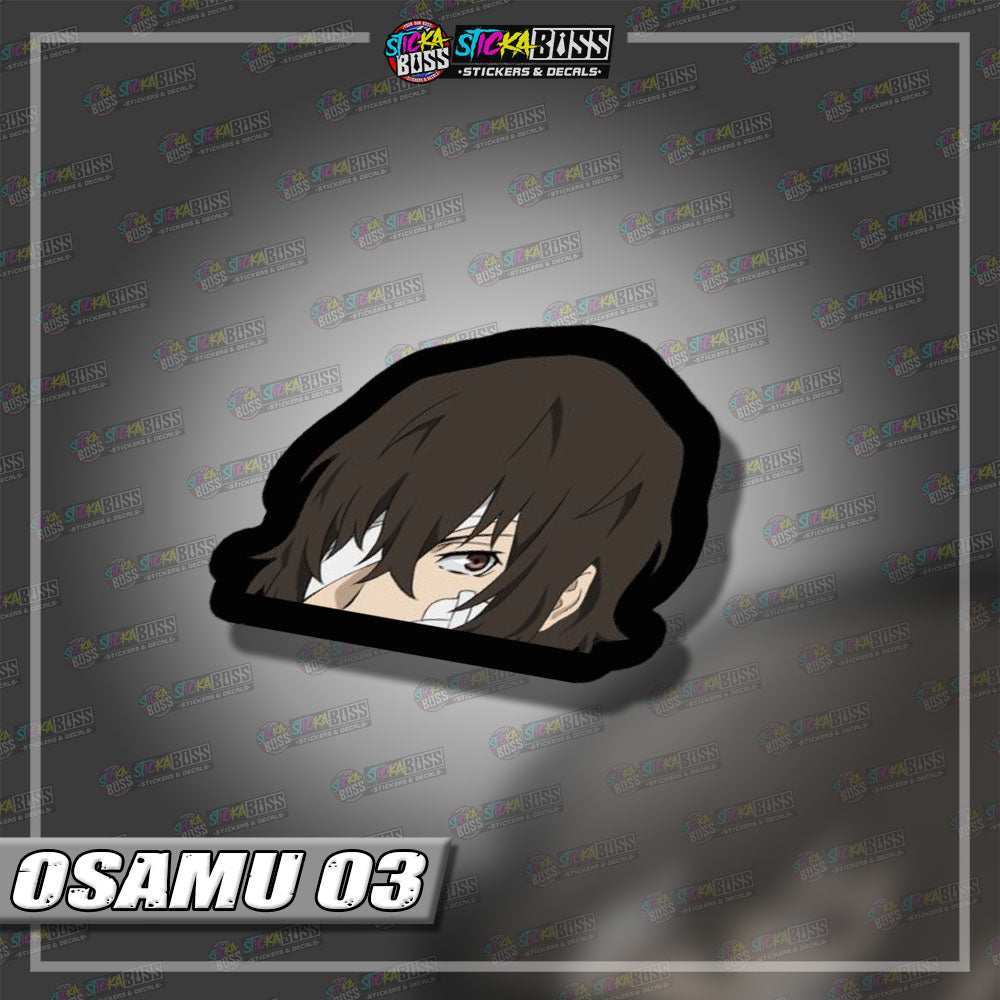 BUNGO STRAY DOGS | ANIME PEEKER STICKER【VINYL PRINTED】( LAMINATED / WATERPROOF )
