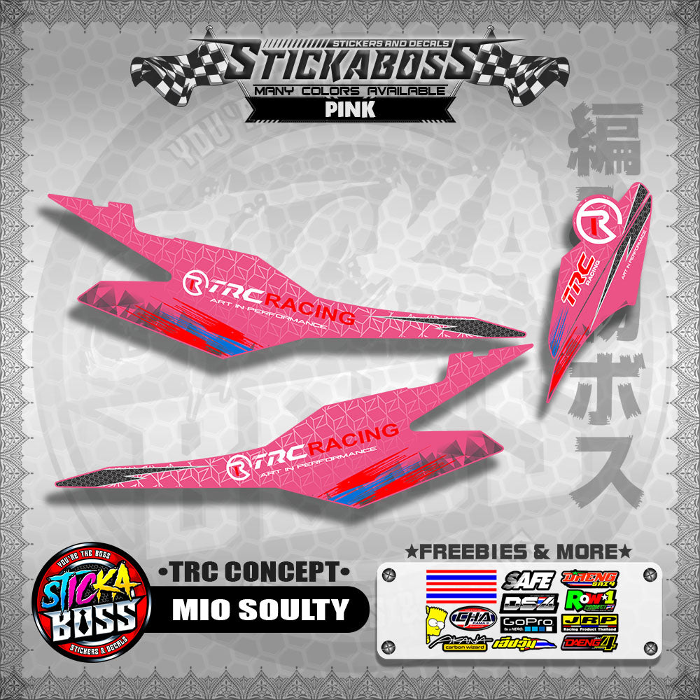 MIO SOULTY STICKER DECALS ( TRC CONCEPT ) 【WITH FREEBIES】