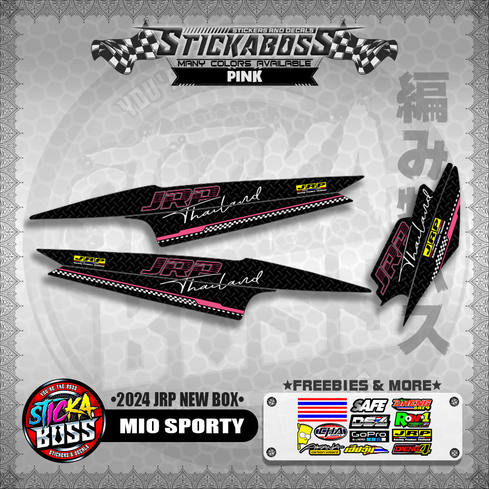 MIO SPORTY STICKER DECALS ( 2024 JRP NEW BOX )【WITH FREEBIES】