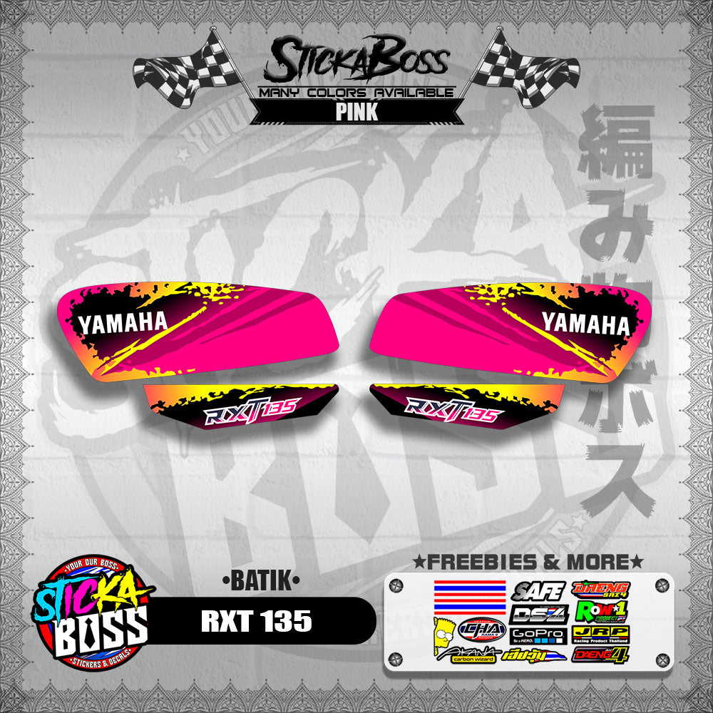 RXT 135 DECALS ( BATIK )【WITH FREEBIES】