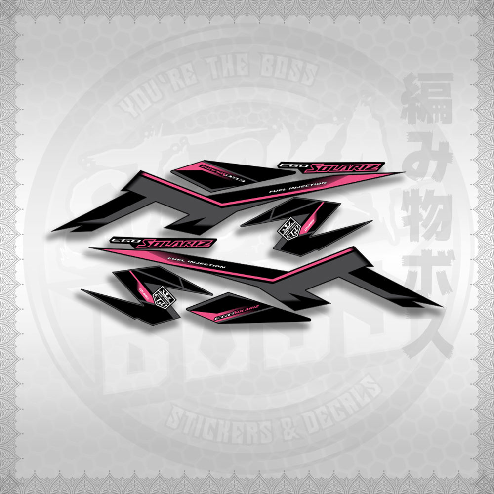 MIO I 125 M3 CYBER EGO SOLARIZ STICKER DECALS By STICKABOSS (SOFIE LAMINATED WATERPROOF)