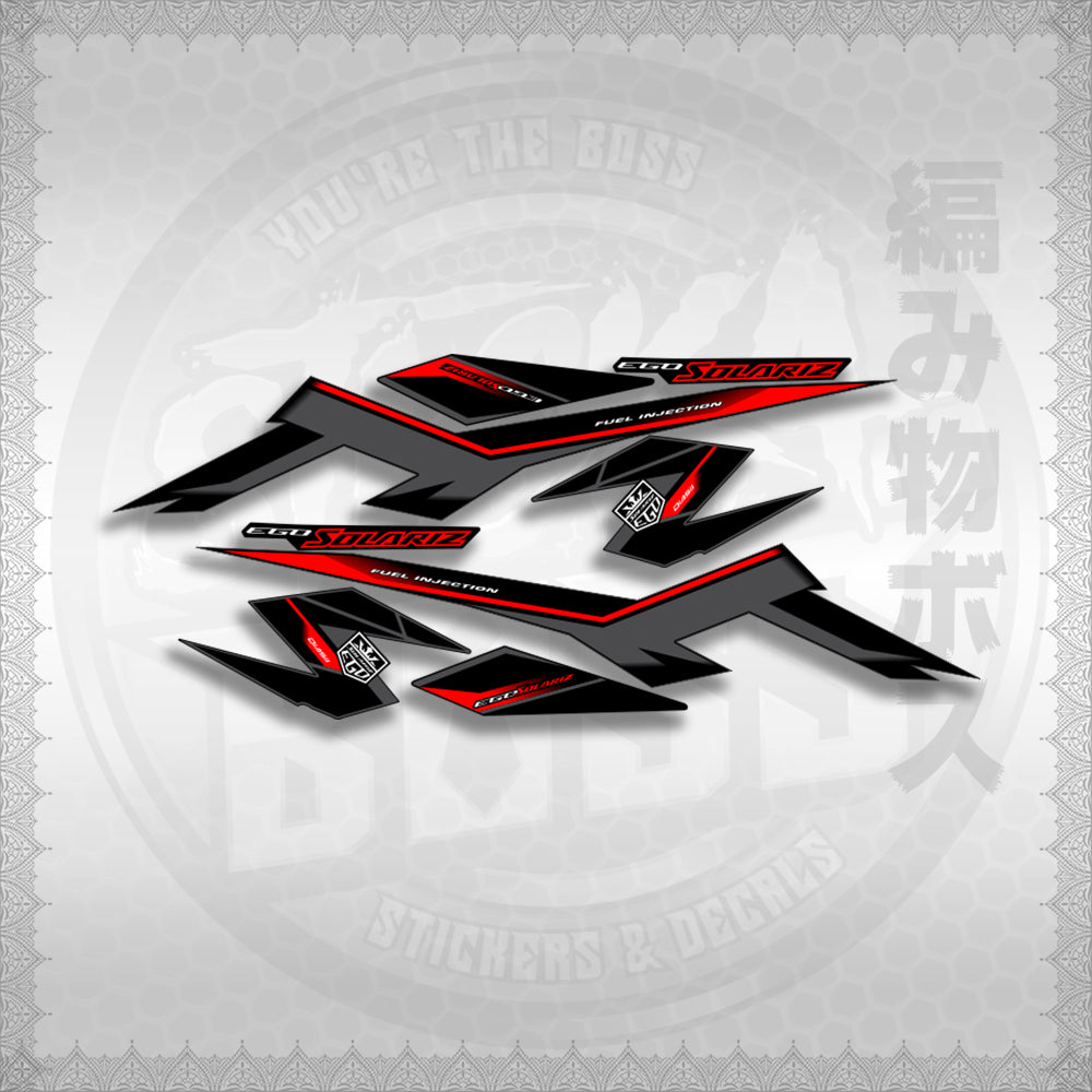 MIO I 125 M3 CYBER EGO SOLARIZ STICKER DECALS By STICKABOSS (SOFIE LAMINATED WATERPROOF)