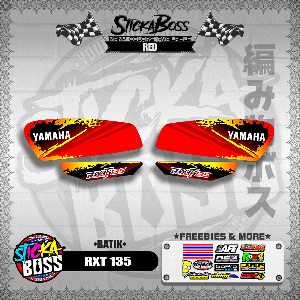RXT 135 DECALS ( BATIK )【WITH FREEBIES】