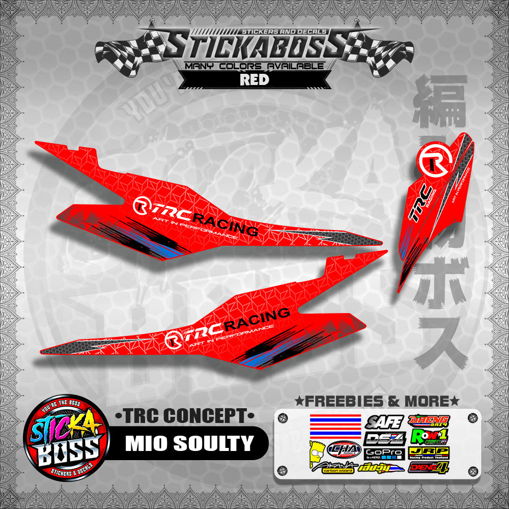 MIO SOULTY STICKER DECALS ( TRC CONCEPT ) 【WITH FREEBIES】