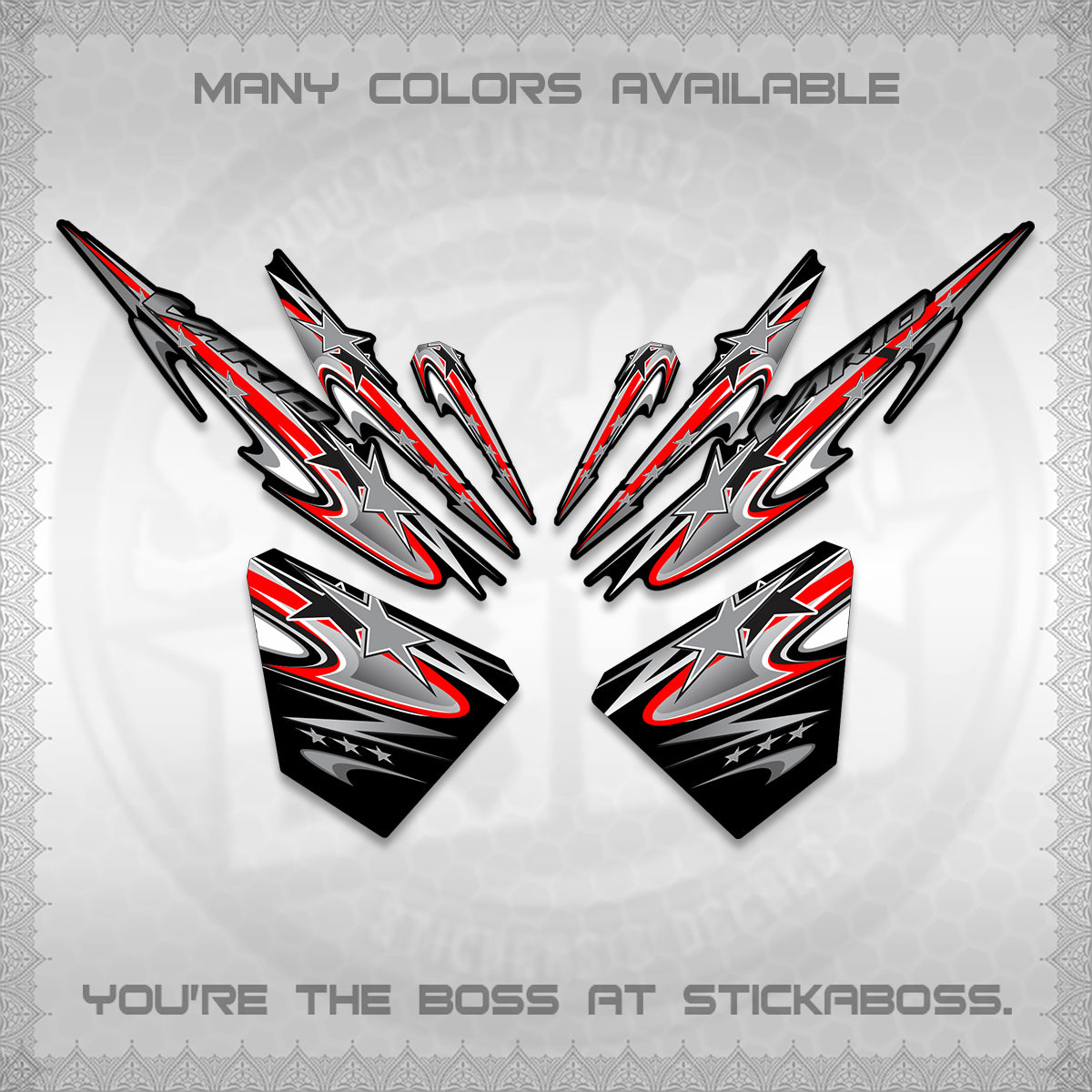 CLICK V1 VARIO DECALS (2026 RISING STAR DESIGN) STICKER DECALS By STICKABOSS (Copy) (Copy) (Copy) (Copy) (Copy) (Copy) (Copy)
