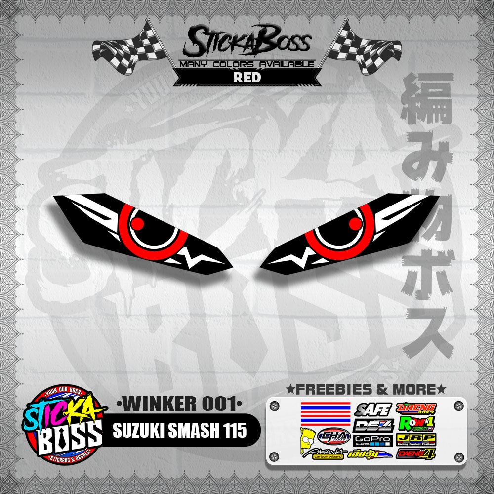 SMASH 115 (WINKER 001) TRANSPARENT【WITH FREEBIES】
