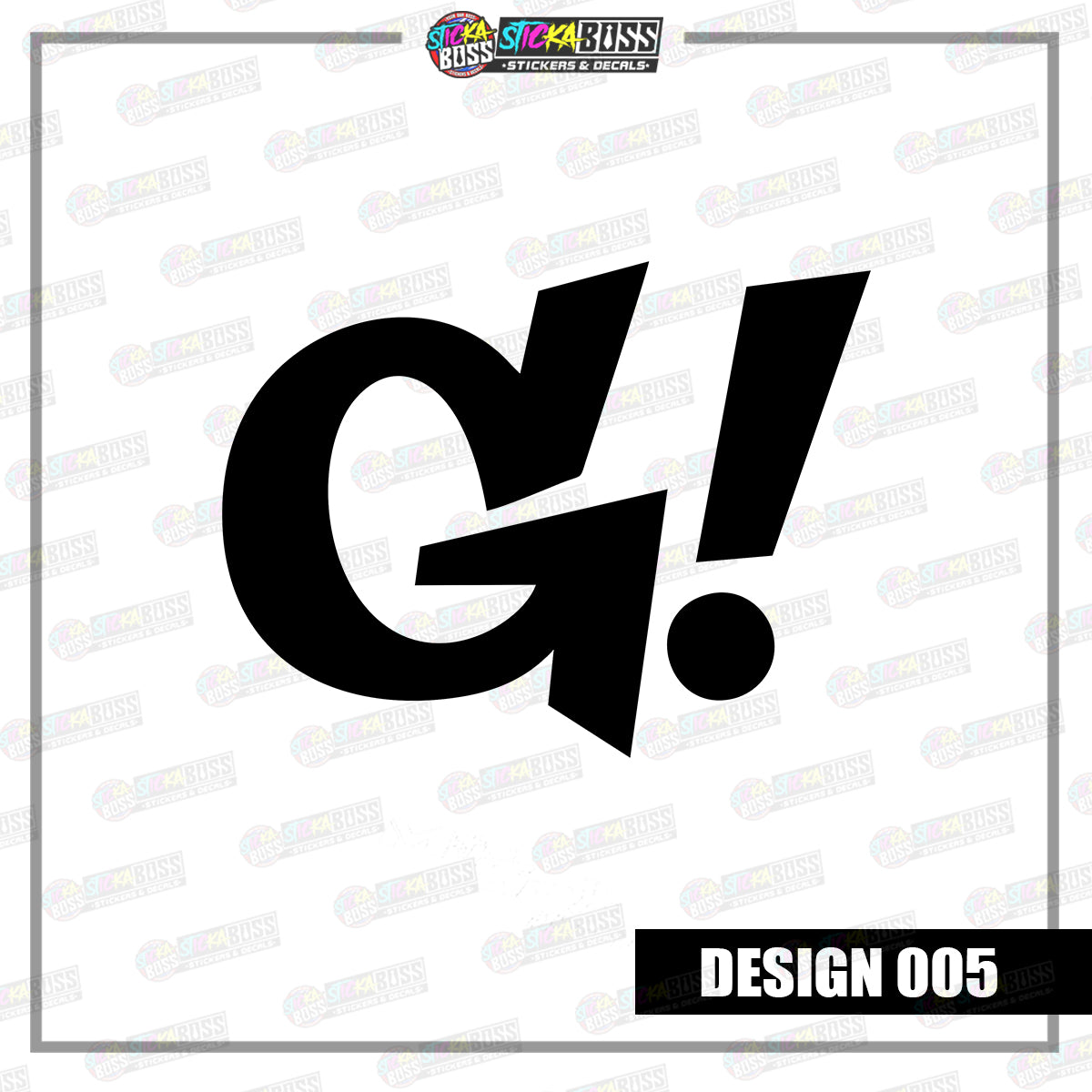 ASSORTED P1 | VINYL CUT-OUT STICKER ( ANIME VINYL STICKER DECALS )【Stickaboss】
