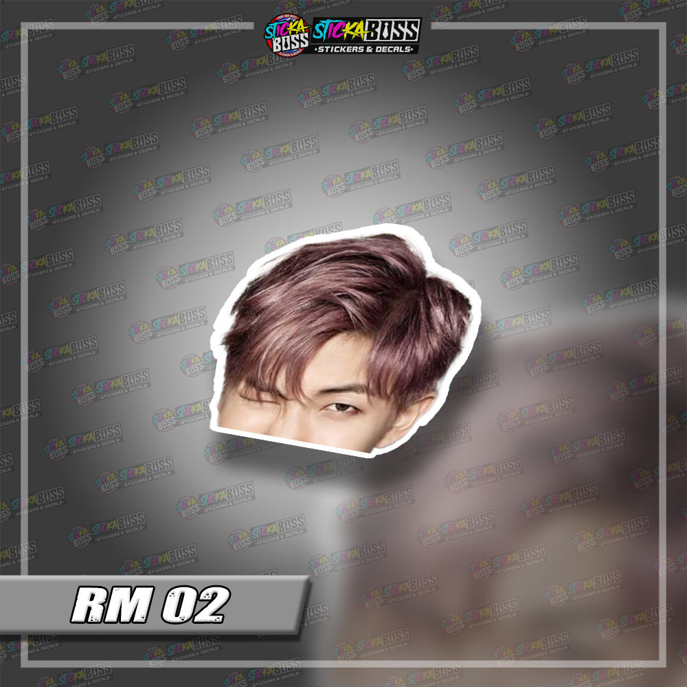 BTS |PEEKER STICKER【VINYL PRINTED】( LAMINATED / WATERPROOF )