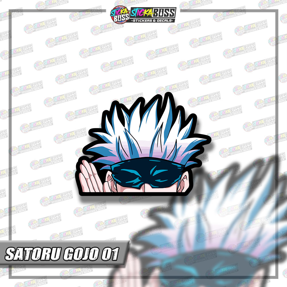 JUJUTSU KAISEN | ANIME PEEKER STICKER【VINYL PRINTED】( LAMINATED / WATERPROOF )