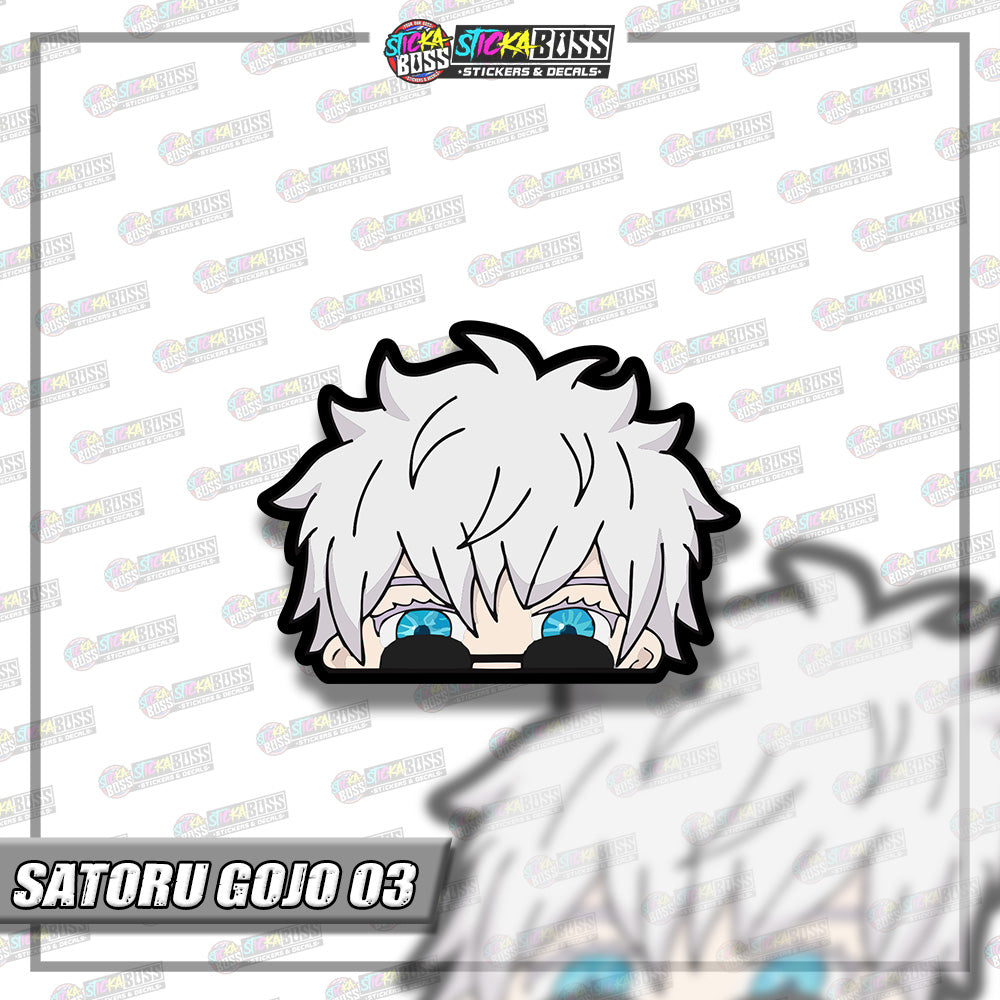 JUJUTSU KAISEN | ANIME PEEKER STICKER【VINYL PRINTED】( LAMINATED / WATERPROOF )