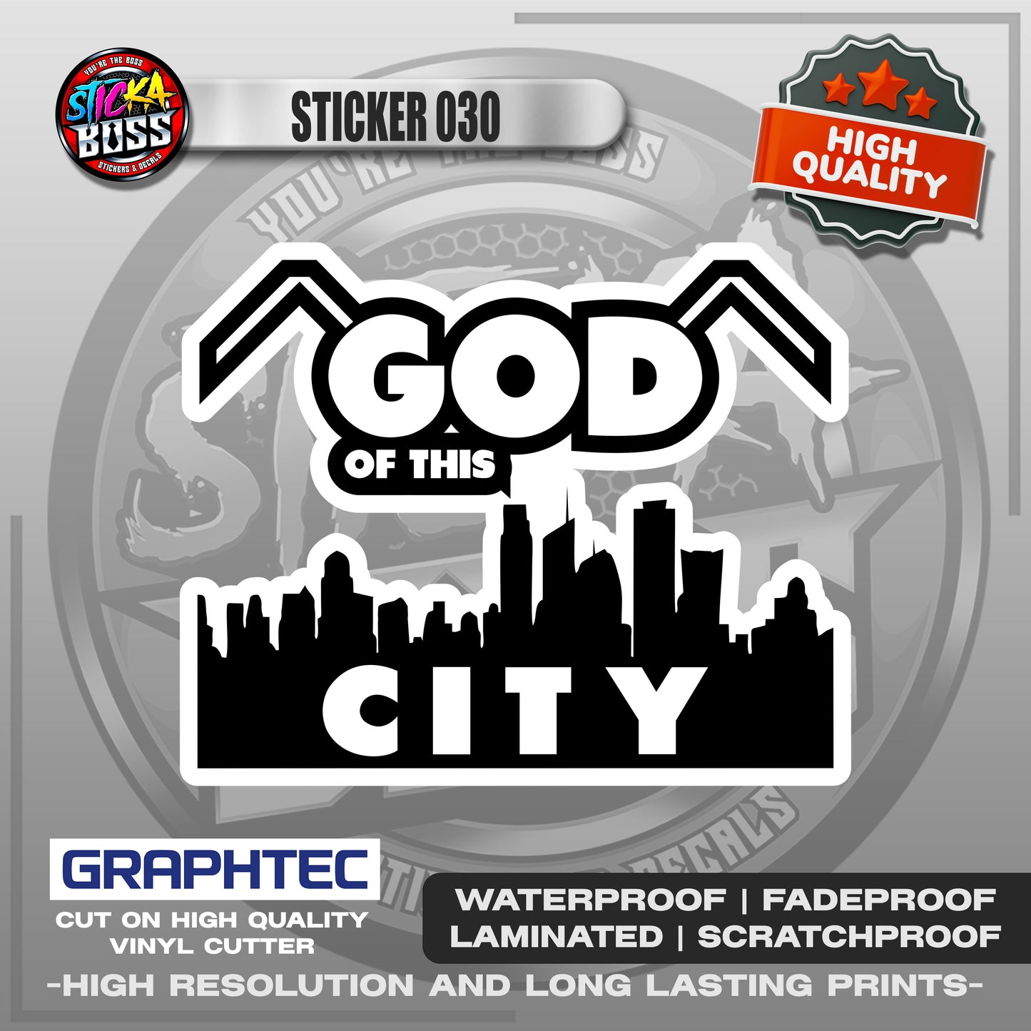 BIBLE VERSE STICKERS PART 2 | VINYL WATERPROOF STICKER | PREMIUM LAMINATED【PRINTED】