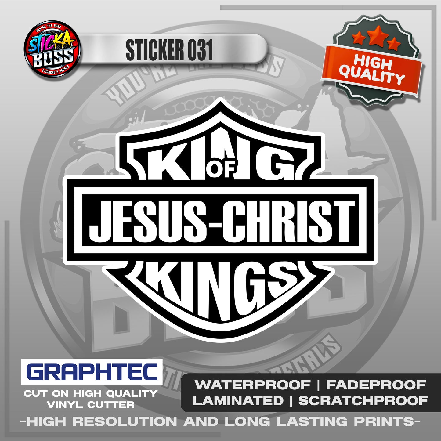 BIBLE VERSE STICKERS PART 2 | VINYL WATERPROOF STICKER | PREMIUM LAMINATED【PRINTED】