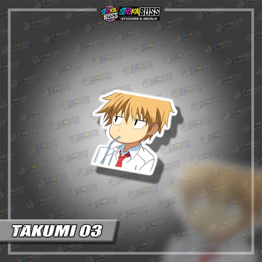 MAID SAMA | ANIME PEEKER STICKER【VINYL PRINTED】( LAMINATED / WATERPROOF )