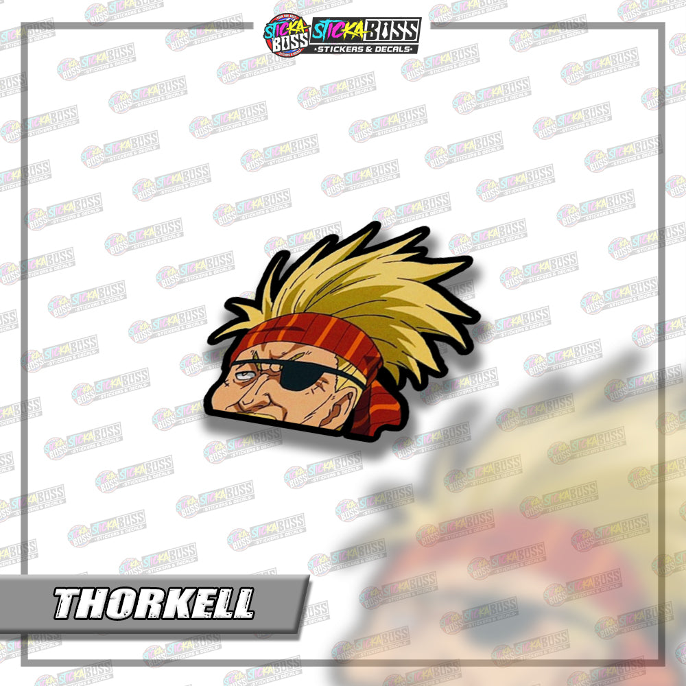 VINLAND  SAGA | ANIME PEEKER STICKER【VINYL PRINTED】( LAMINATED / WATERPROOF )