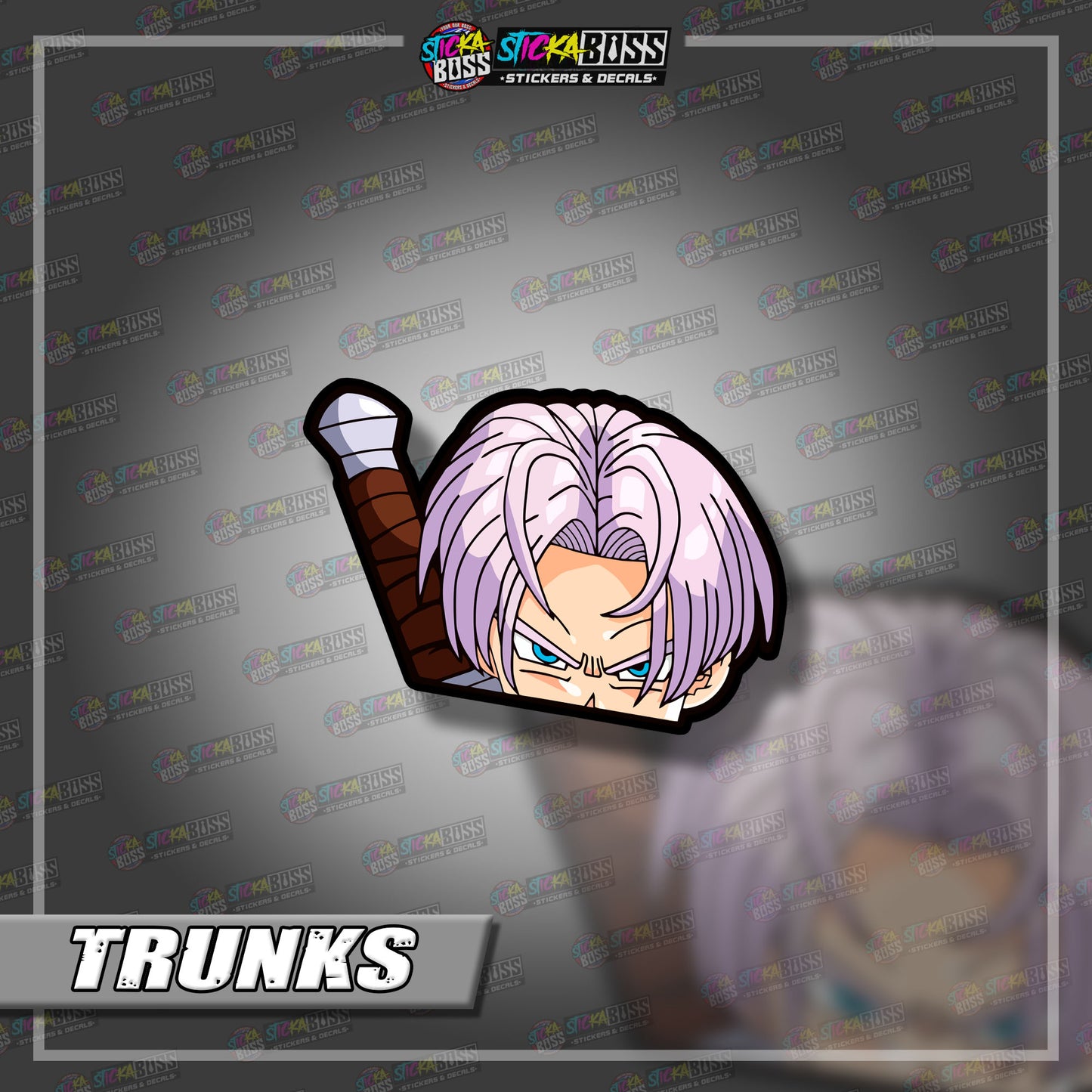DRAGON BALL Z | ANIME PEEKER STICKER【VINYL PRINTED】( LAMINATED / WATERPROOF )