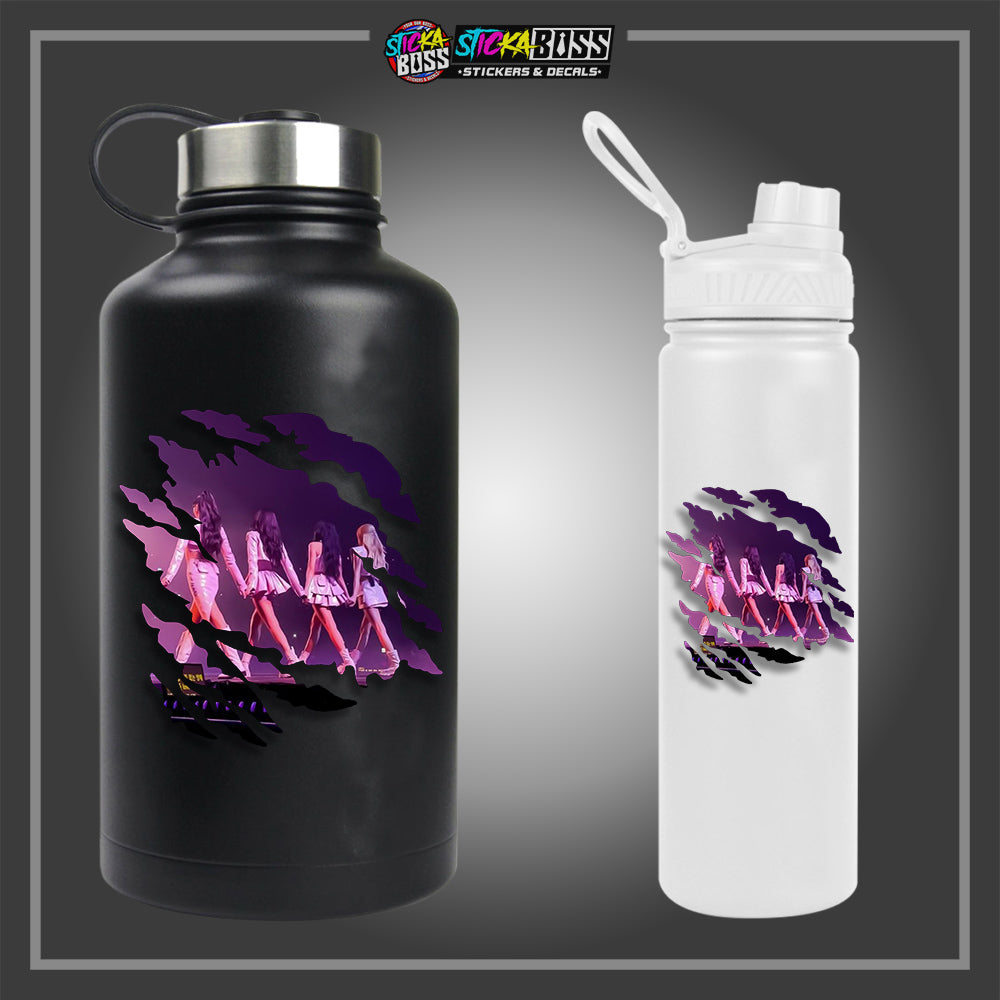 BLACKPINK | SCRATCH STICKER【VINYL PRINTED】( LAMINATED / WATERPROOF )