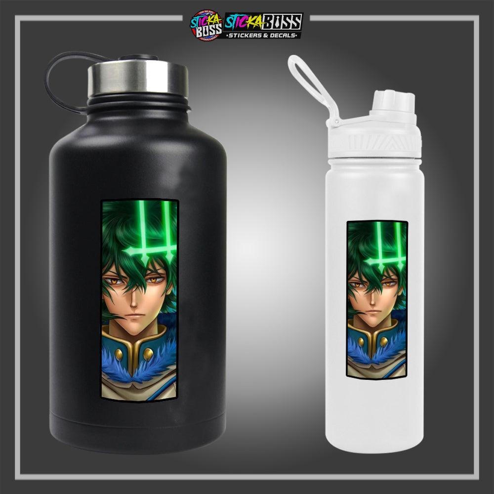 BLACK CLOVER | RECTANGLE SIZE VINYL STICKER 【VINYL PRINTED】( LAMINATED / WATERPROOF )