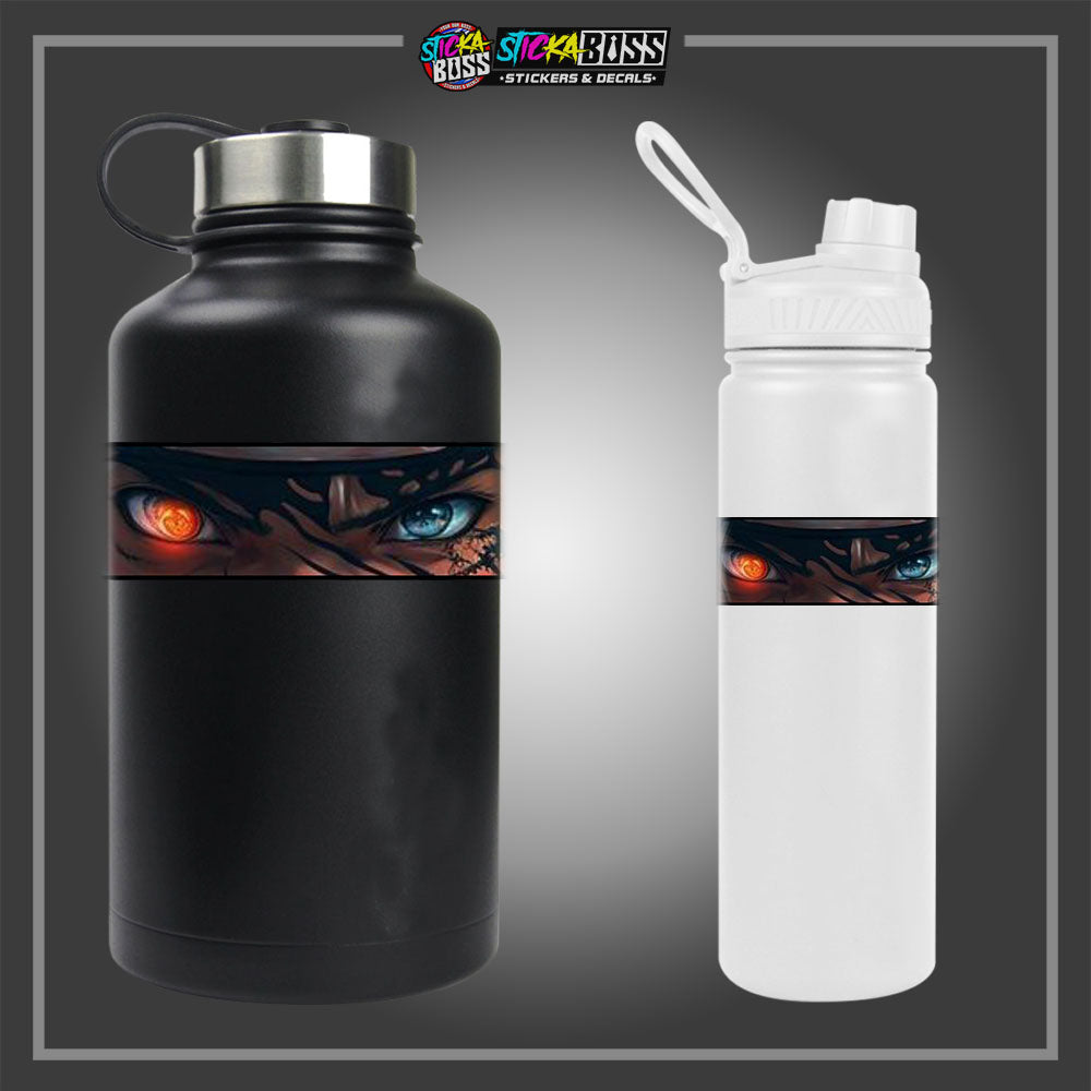 DEMONSLAYER PART 1 | ANIME EYE SLAP STICKER【VINYL PRINTED】( LAMINATED / WATERPROOF )