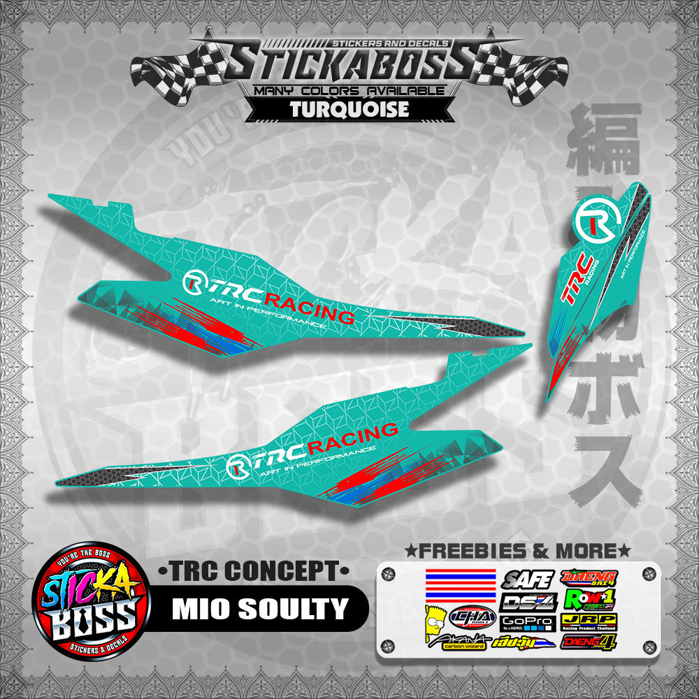 MIO SOULTY STICKER DECALS ( TRC CONCEPT ) 【WITH FREEBIES】