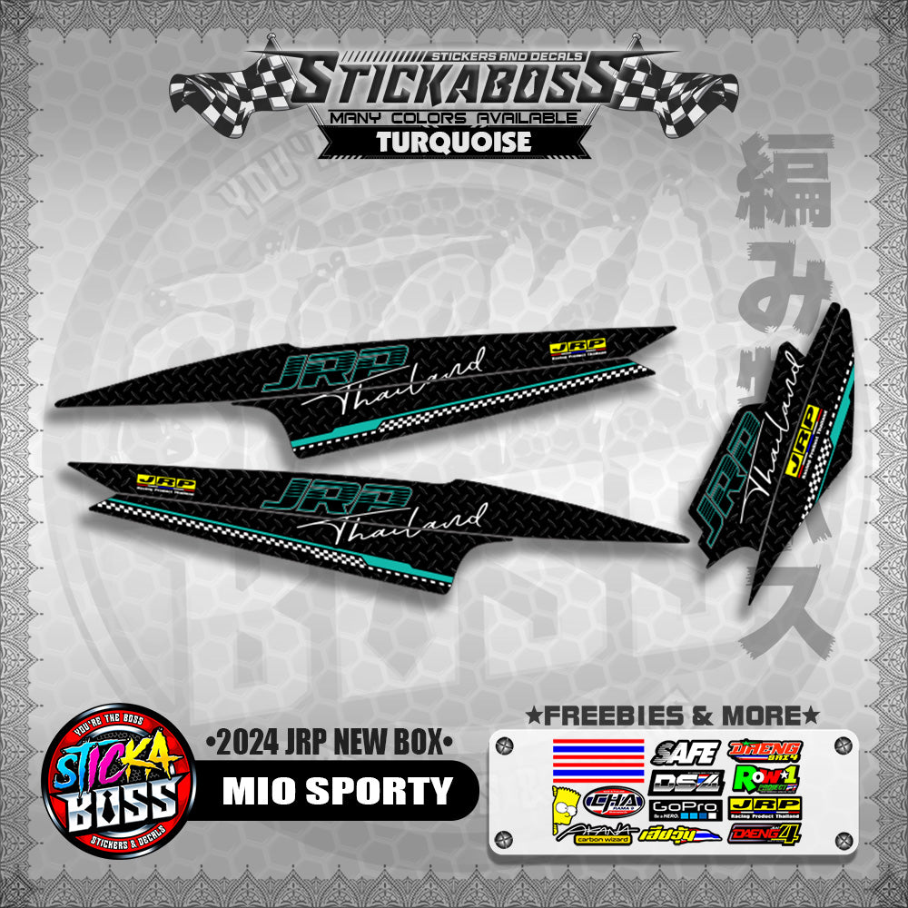 MIO SPORTY STICKER DECALS ( 2024 JRP NEW BOX )【WITH FREEBIES】