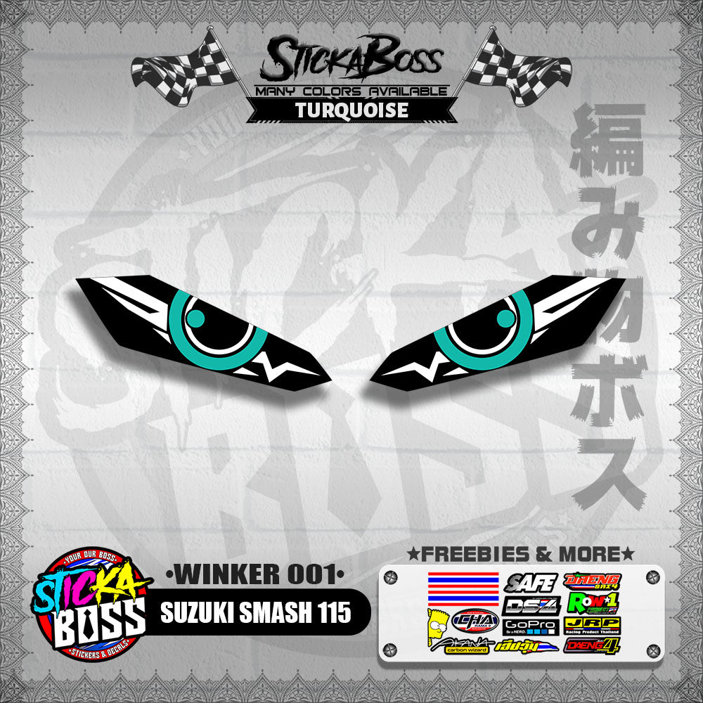 SMASH 115 (WINKER 001) TRANSPARENT【WITH FREEBIES】