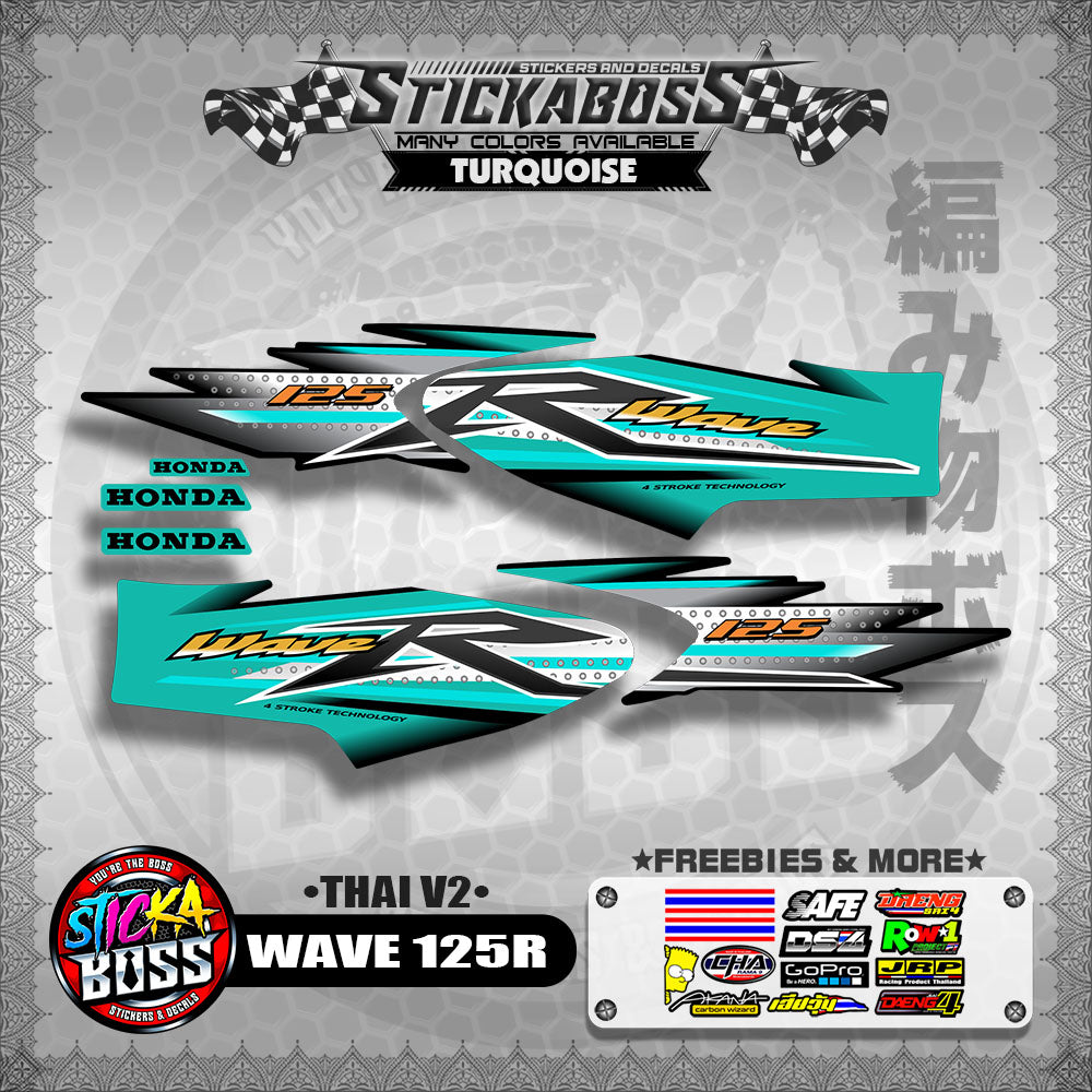 HONDA WAVE 125 R ( THAI V2 ) 【WITH FREEBIES】